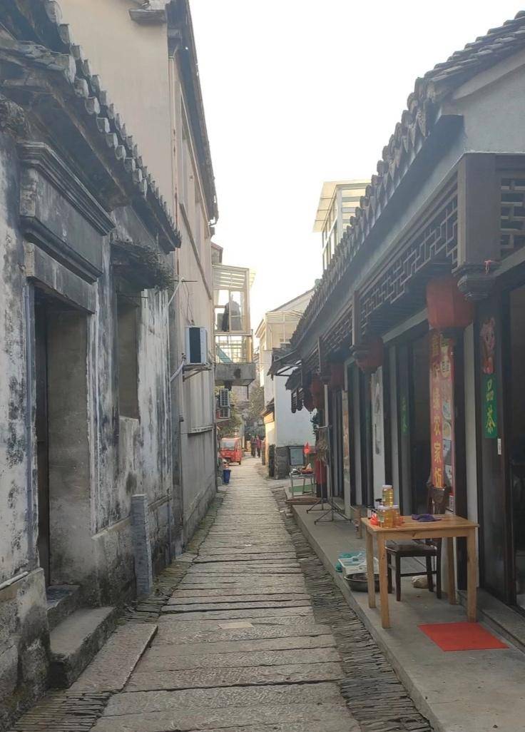 实拍苏州吴中明月湾古村古韵味十足深厚_街道_古代_宁静