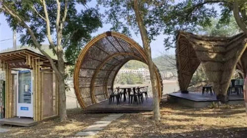 通过特定的加工工艺,制作成各种建筑结构件,如梁,柱,板,屋架等,再通过