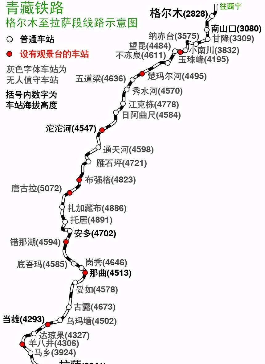 青藏铁路图片路线图图片