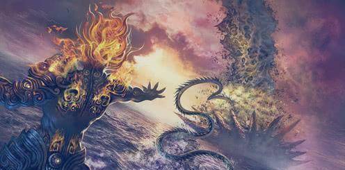 神话:共工撞到不周山.新推论:不周山竟是月球,引发超级大洪水