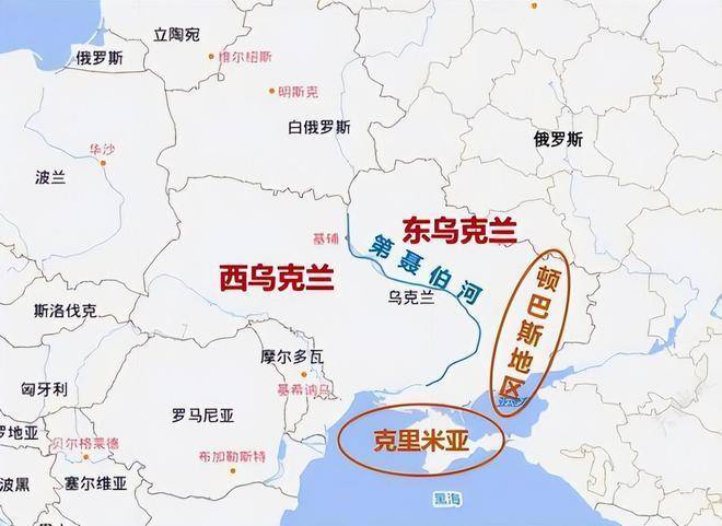 毕竟,东西乌克兰的主要居民都是二毛,为啥东乌要分离,西乌要投欧?