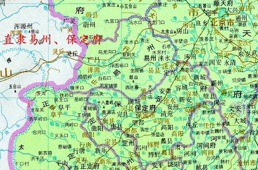 河北一县,历史悠久且县名为单字,历史上曾为州_易县_保定市_时期