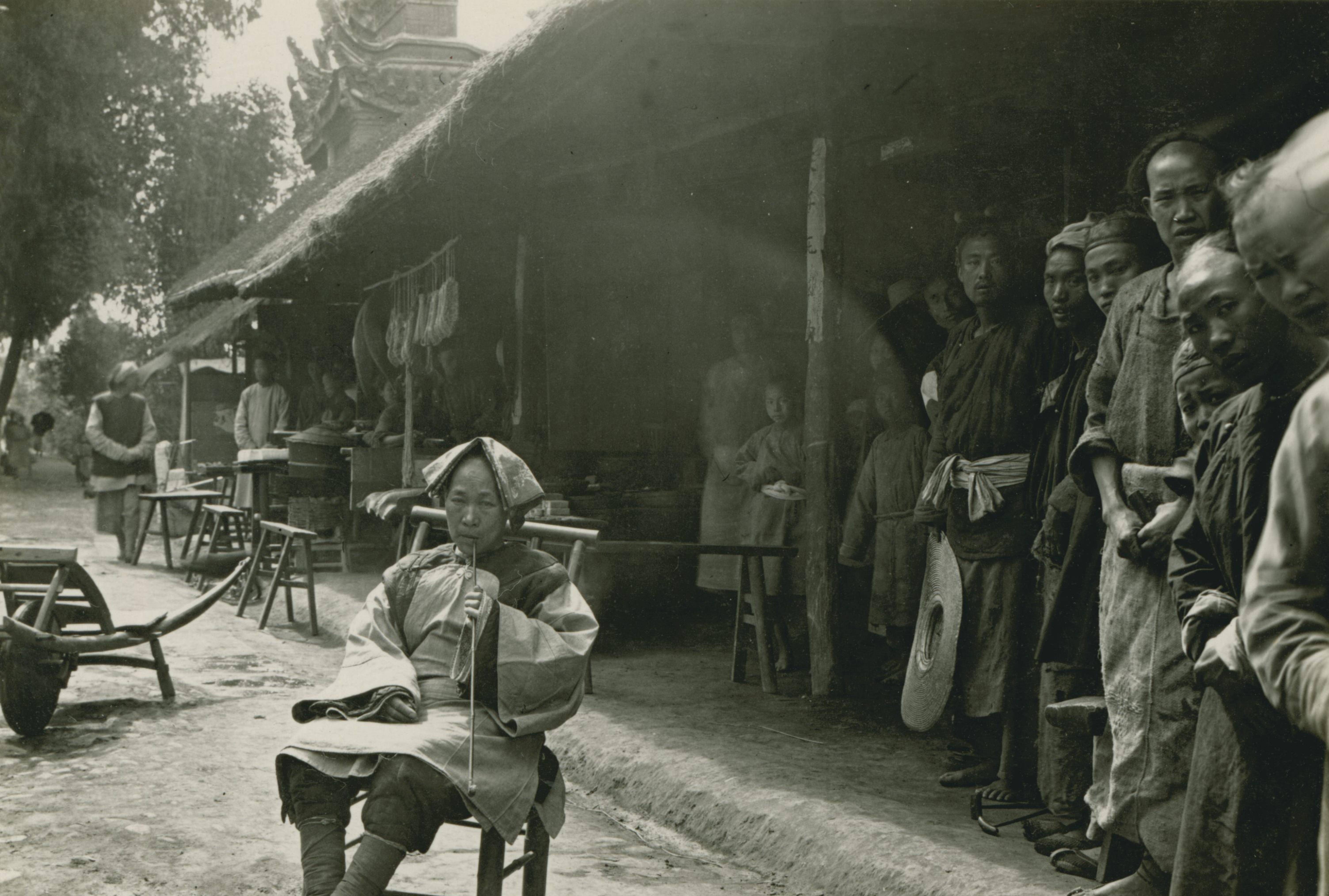 清末中国行(19)1909年张柏林从灌县,郫县回成都老照片