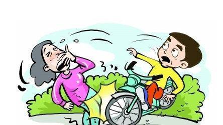 男子骑电动车撞人后逃逸,法院判赔近2万!