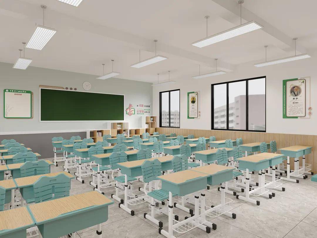 挑选值得信赖的灯具品牌对教室进行合理布局便可以确保整个教室都能