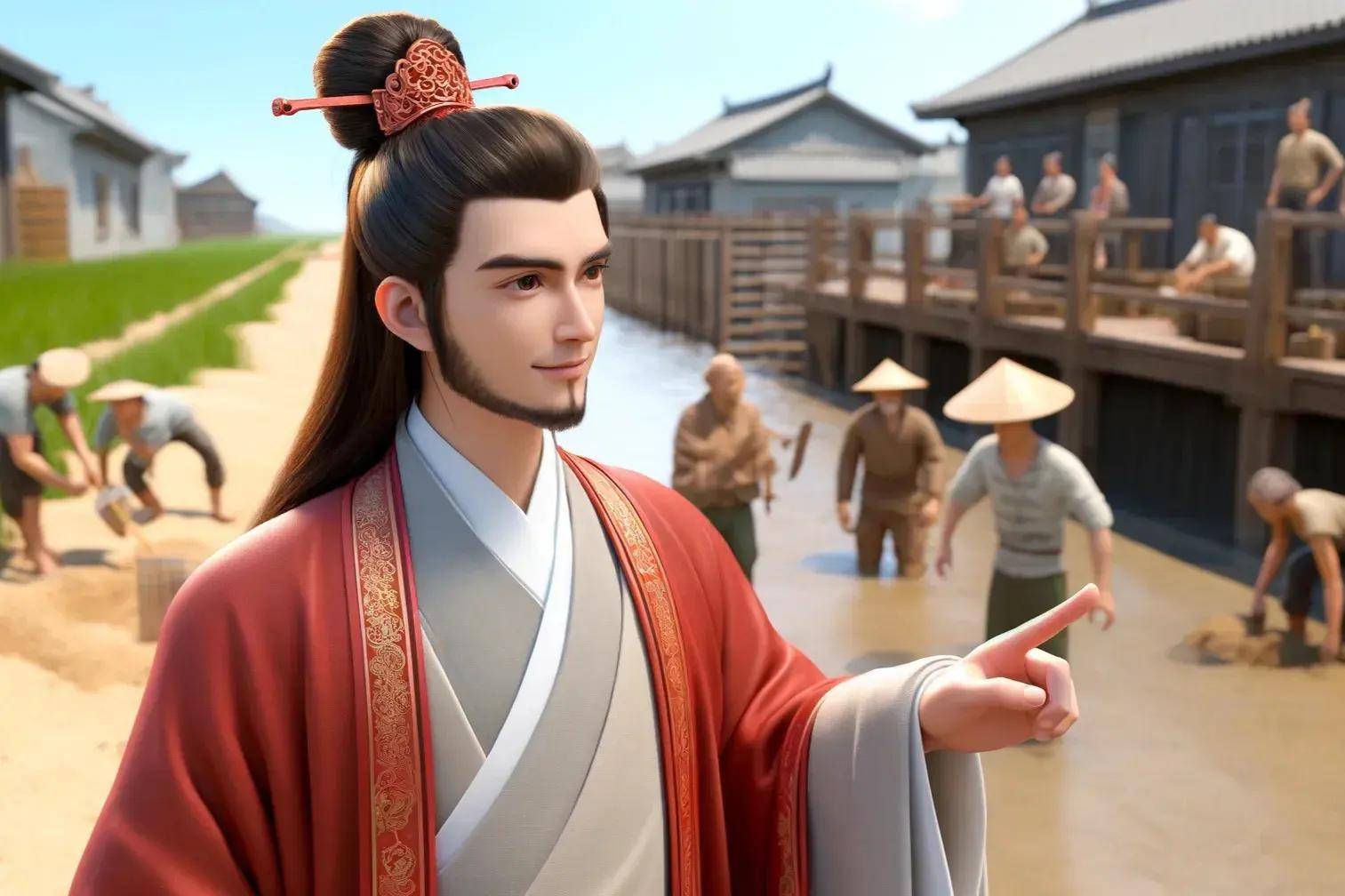 用英语讲中国故事"凿壁偷光",中英双语绘本,英语讲故事比赛