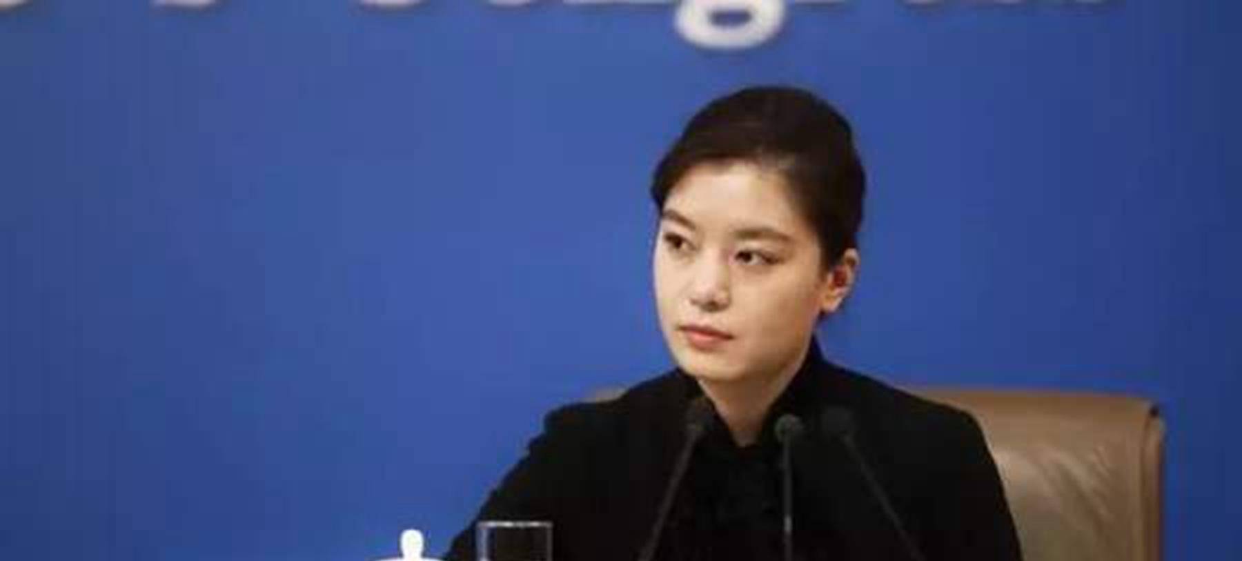 中国"第一美女"翻译官,一翻眼会场立刻安静,从没看她笑过