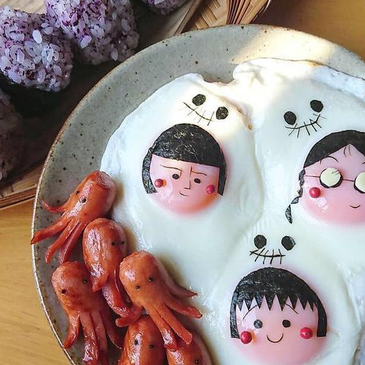 日本妈妈每天晒出用鸡蛋做的便当,收获了10万粉丝关注