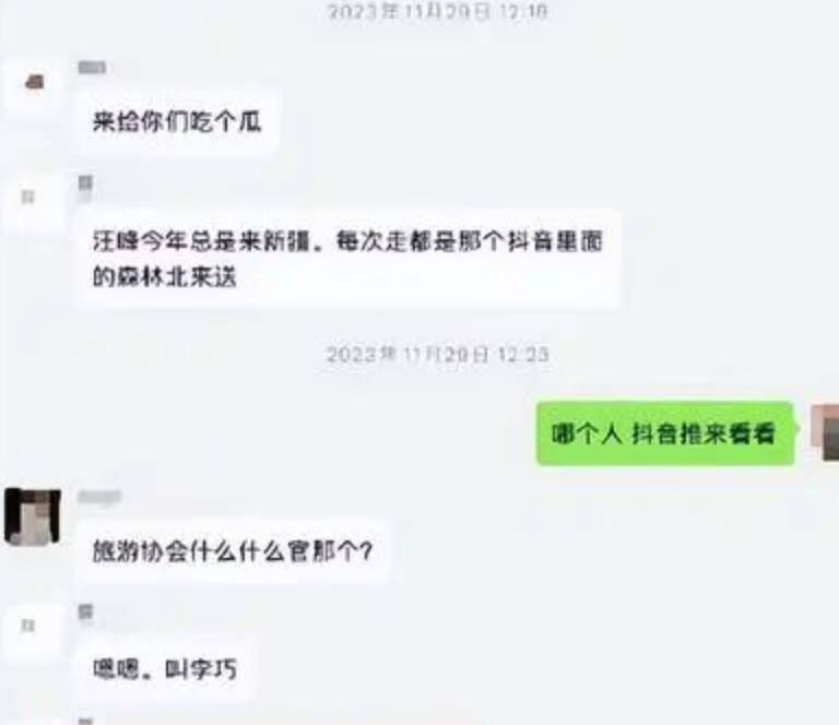汪峰森林北牵手逛街,男方自拍心情好,女方生图显老,不像33岁
