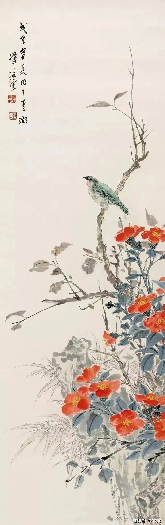 大国文化| 民国著名花鸟画家汪慎生_搜狐网