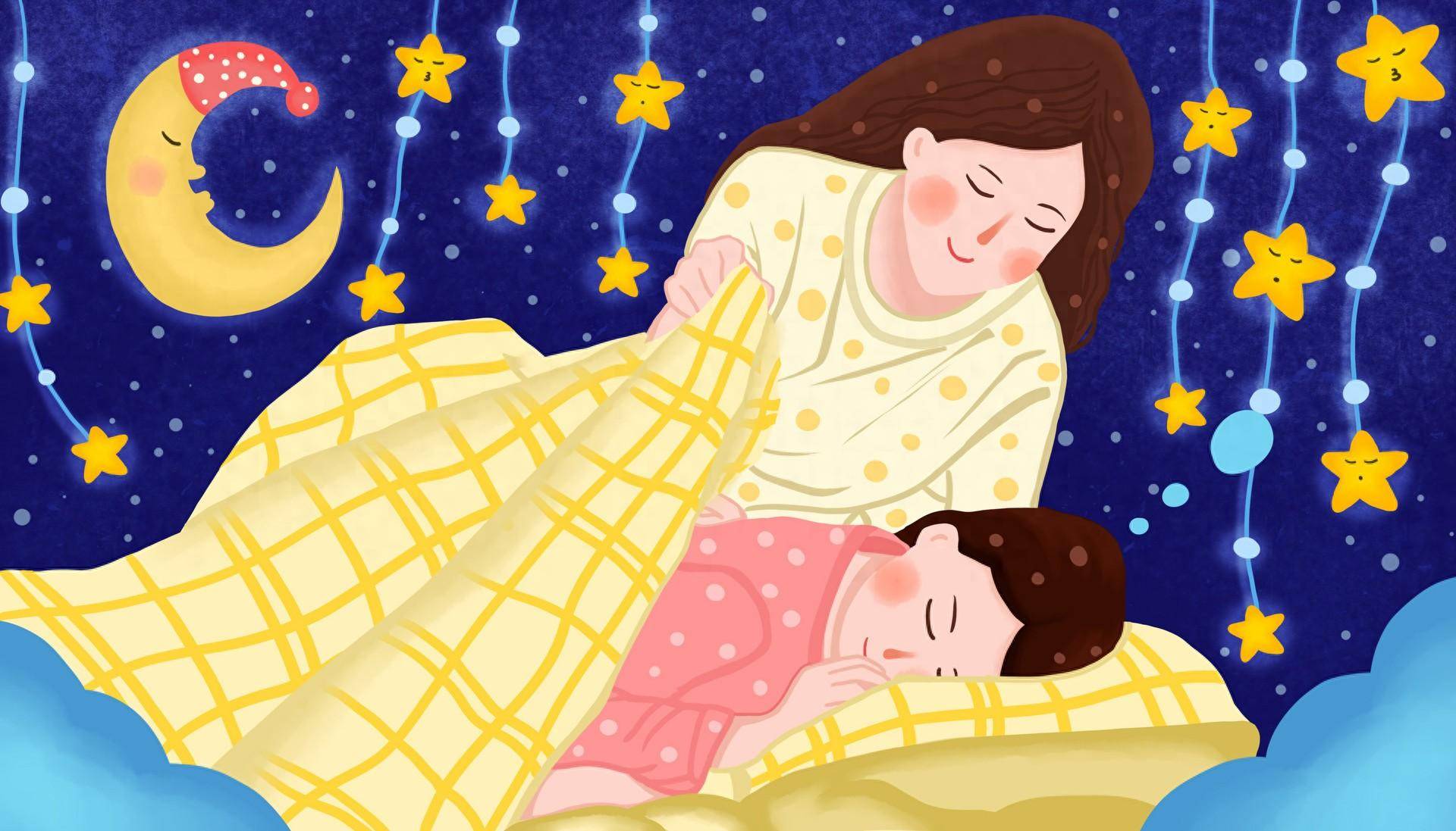当宝宝睡觉时，“满床打滚”其实是在向你发出信号。父母应该读_孩子_母亲_被子。