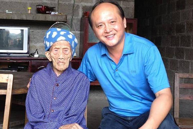 广西老人横跨三个世纪活到128岁,61岁还生子,真实年龄却被质疑_罗美珍