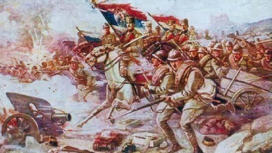 第一次世界大战中"保加利亚与塞尔维亚之战"