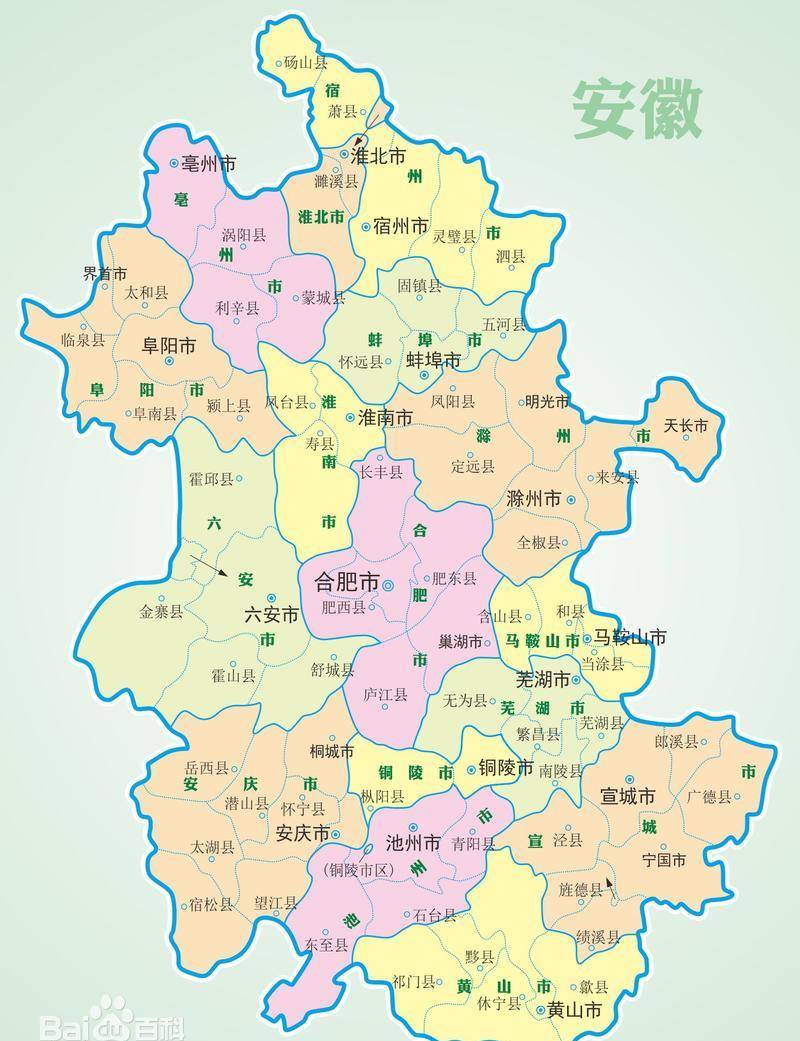 淮西地图图片