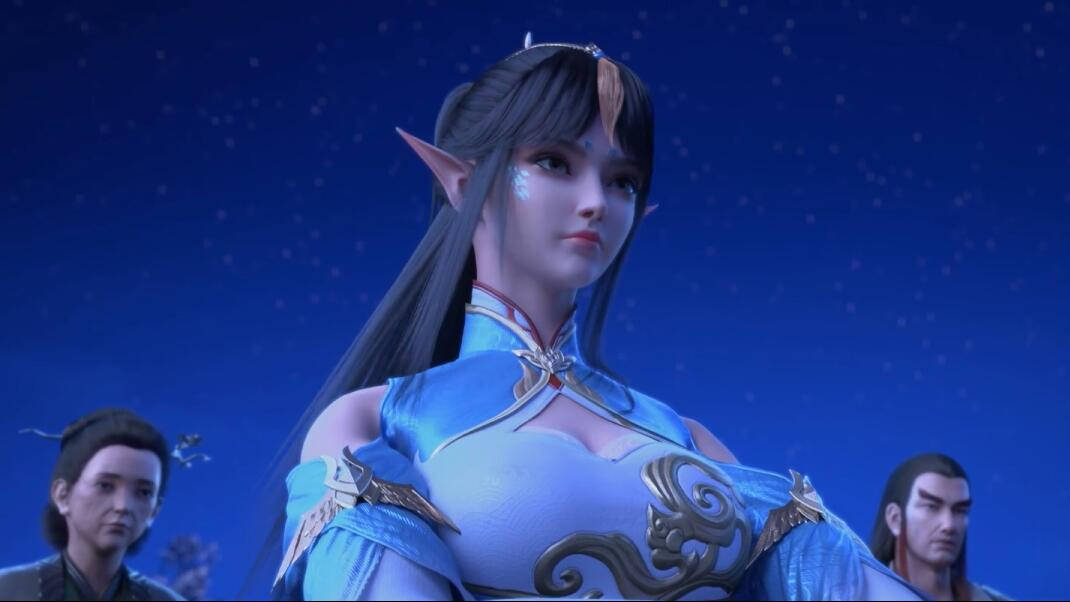 斗破苍穹:恭喜萧炎三千雷幻身超越费天,萧炎吐槽凤清儿"有本事咬我"