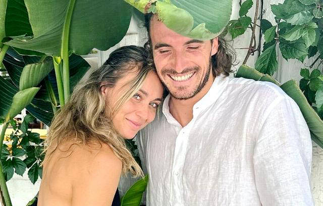 网球冠军情侣分手仅三周后复合,西西帕斯与巴多萨再度在一起