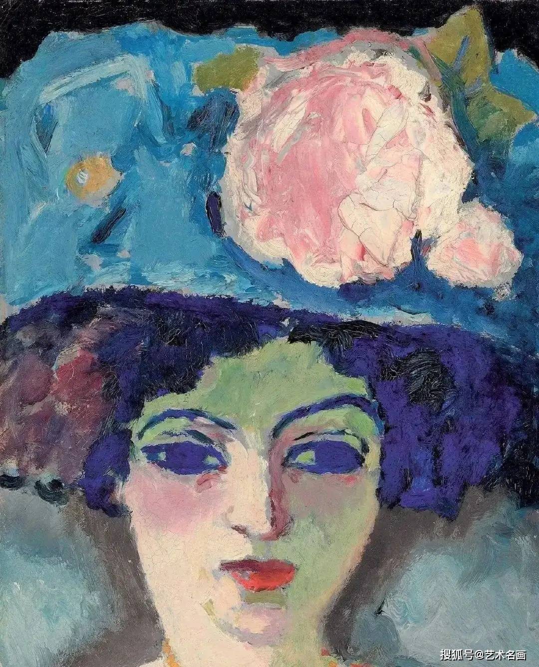 重彩美人 | 野兽派荷兰画家凯斯·凡·东根绘画作品