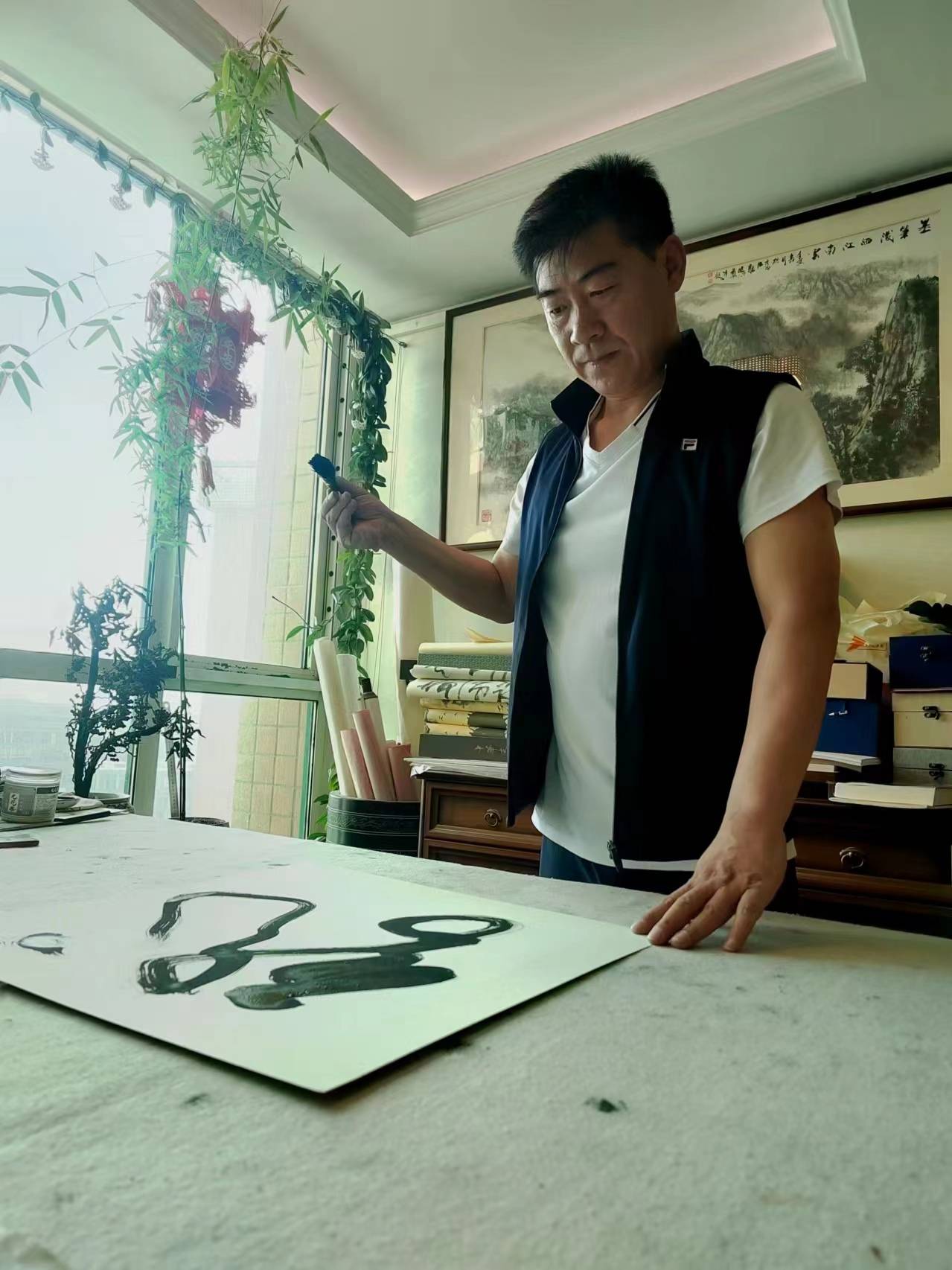 陈相国——著名书法家,心理咨询师,中国传统文化的