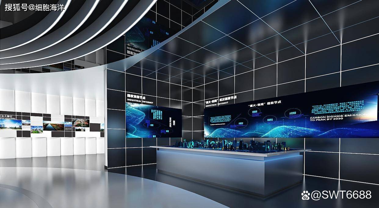 思威图数字:数字技术在干细胞科普馆展厅设计中的应用_参观者_多媒体