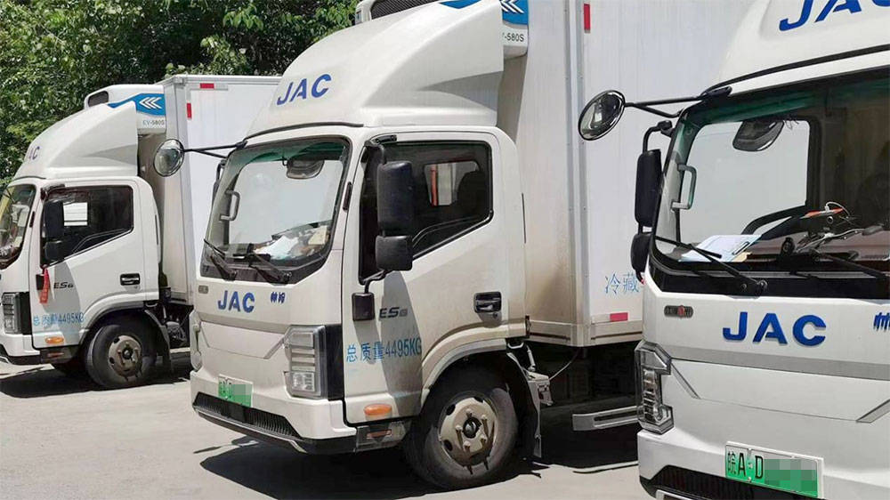 程德贵:江淮帅铃es6冷链运输 高效可靠 续购还买ta