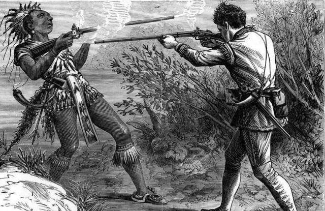 印第安头皮100磅,黑奴25美元,美国为何不直接用印第安人当奴隶_黑人_