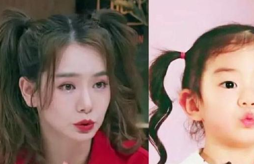 原以为戚薇lucky已经够像了,看到杨紫妈妈后:这是生了个自己?