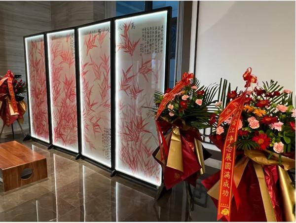 青年书画家雷江书画艺术汇报展暨作品捐赠仪式在合阳博物馆盛大开幕