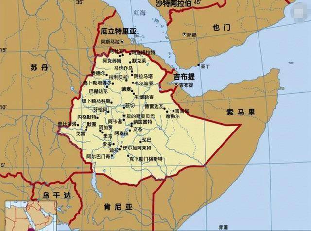 埃塞俄比亚面积图片