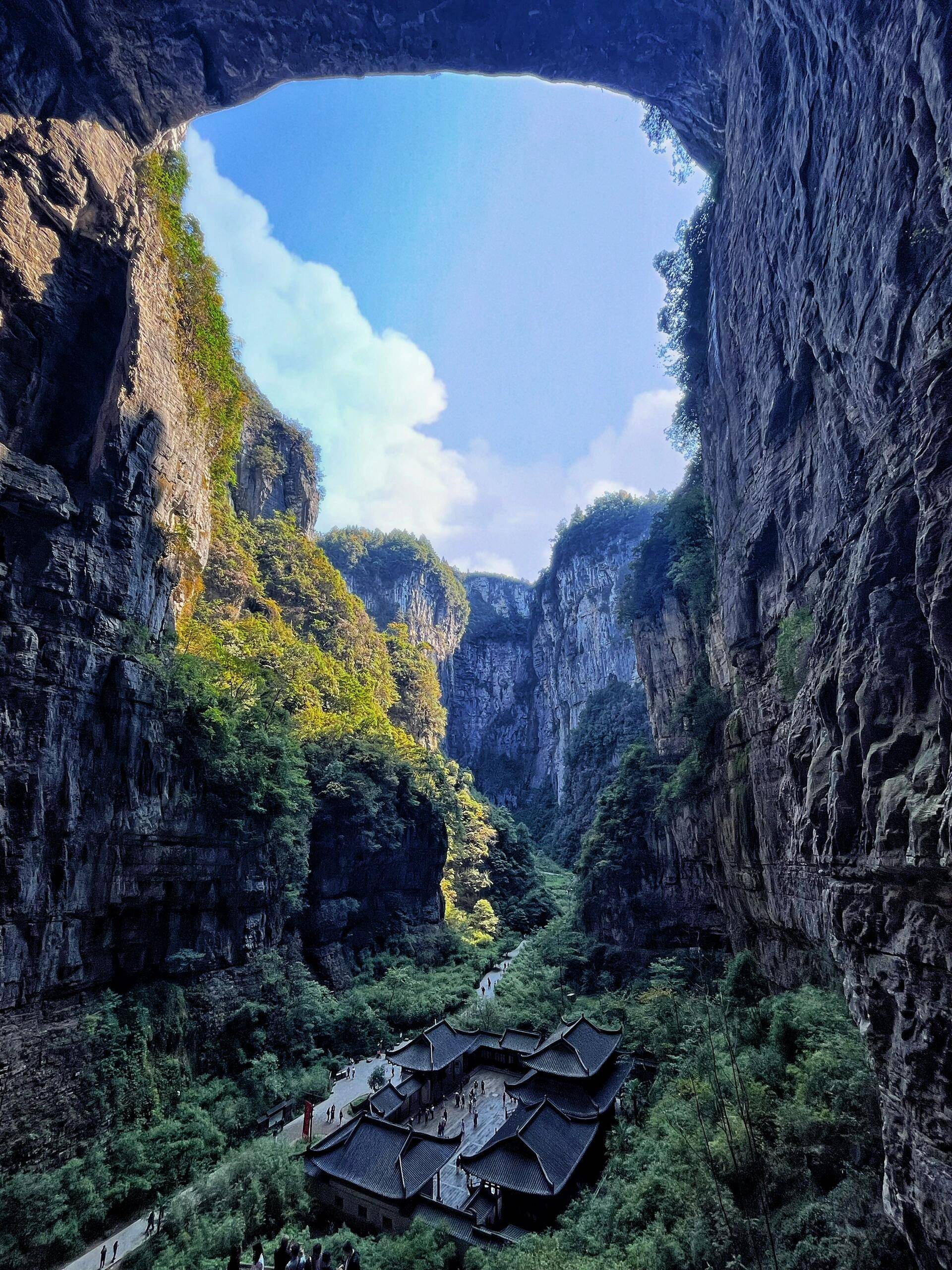 重庆登山好去处图片