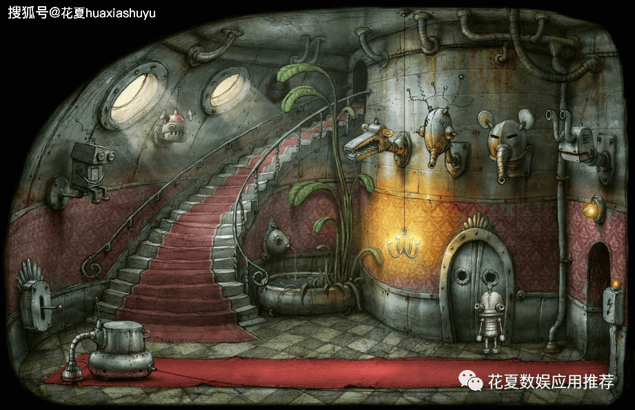 苹果ios游戏推荐下载:「机械迷城 -machinarium」—屡获殊荣的解谜