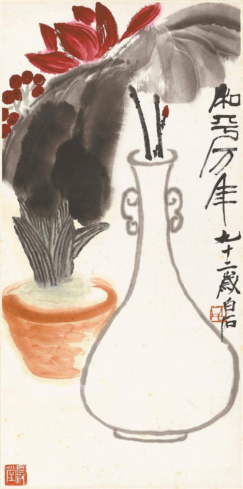 繁花似锦——中国美术馆藏部分美术作品欣赏_花鸟画_传统_象征