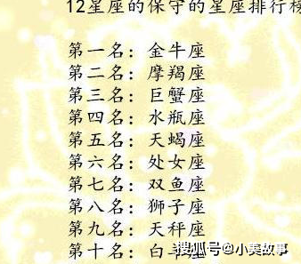 十二星座综合实力榜,天蝎榜首位置不容质疑,双鱼你不懂浪漫