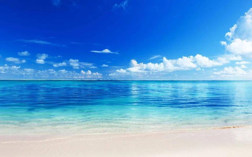 碧海蓝天,阳光沙滩,梦中向往的地方