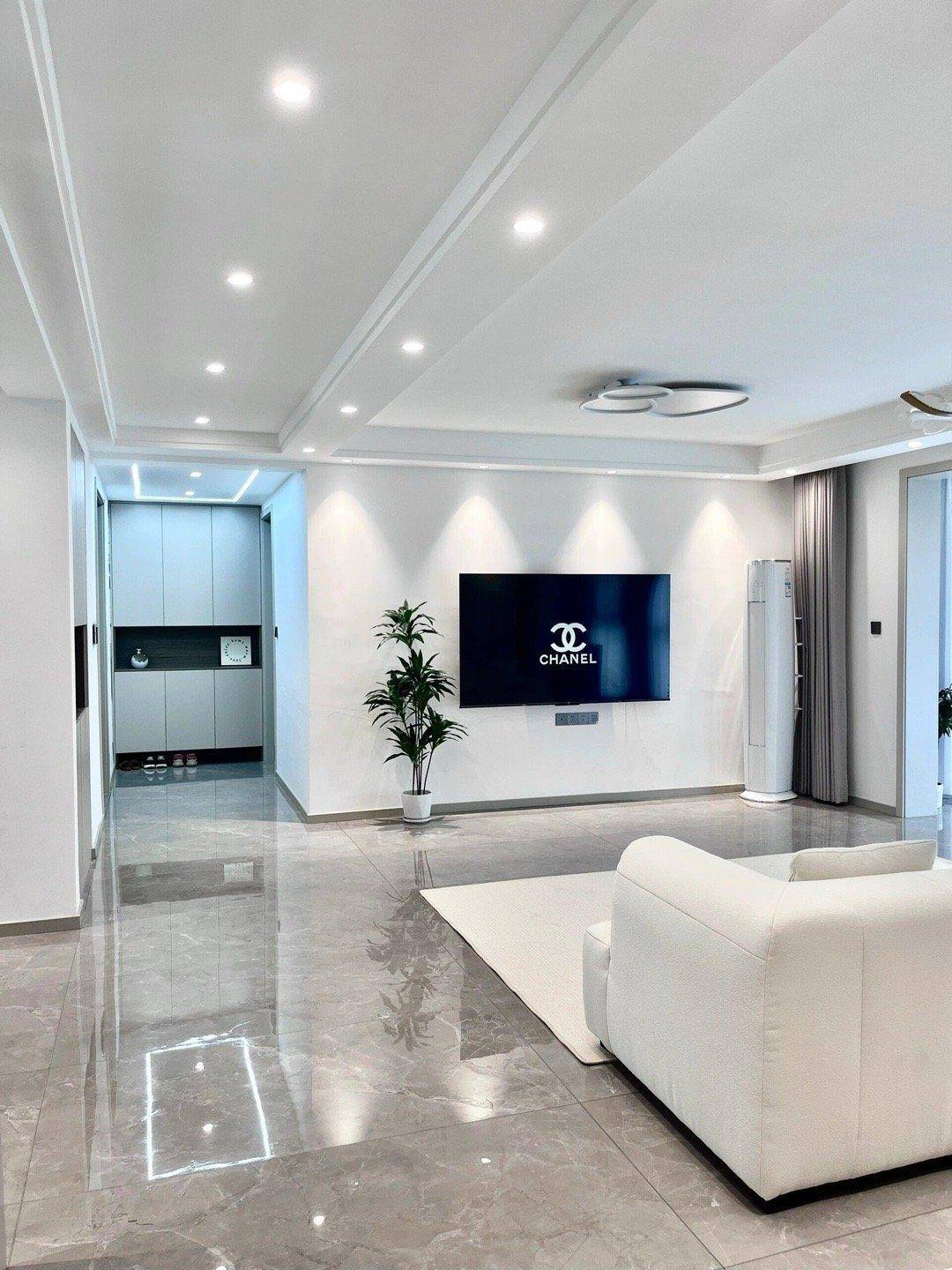 入住了小半年,依然很喜欢的家,黑白灰现代简约风格百住不厌