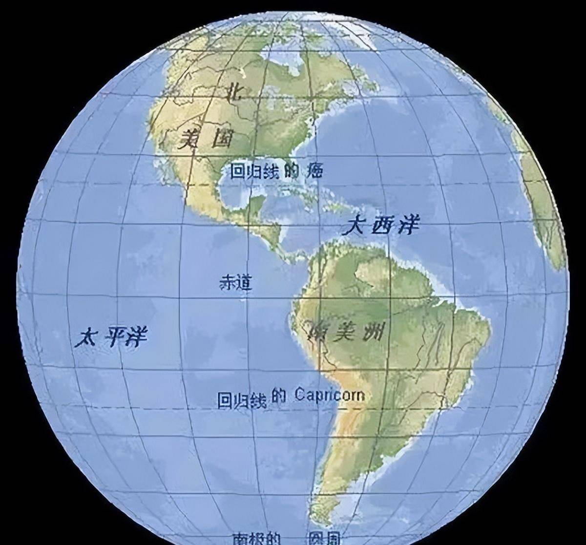各国真实面积世界地图图片