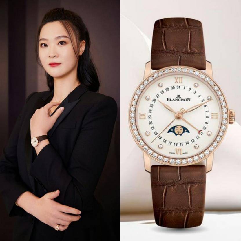 都戴宝珀五十噚,但"排球女神"惠若琪就爱宝珀月亮美人_女性_潜水_手表