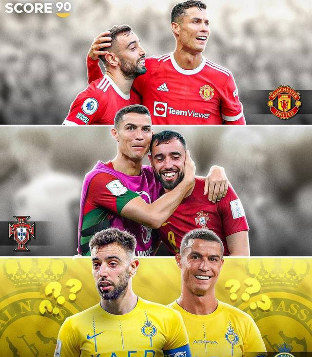 沙特欲2亿引援曼联双核,b费周薪160万欧!c罗游说卡塞米罗加盟