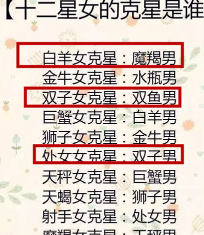 十二星座女的克星是谁,失恋治愈法,十二星座谁最喜爱冒险游戏