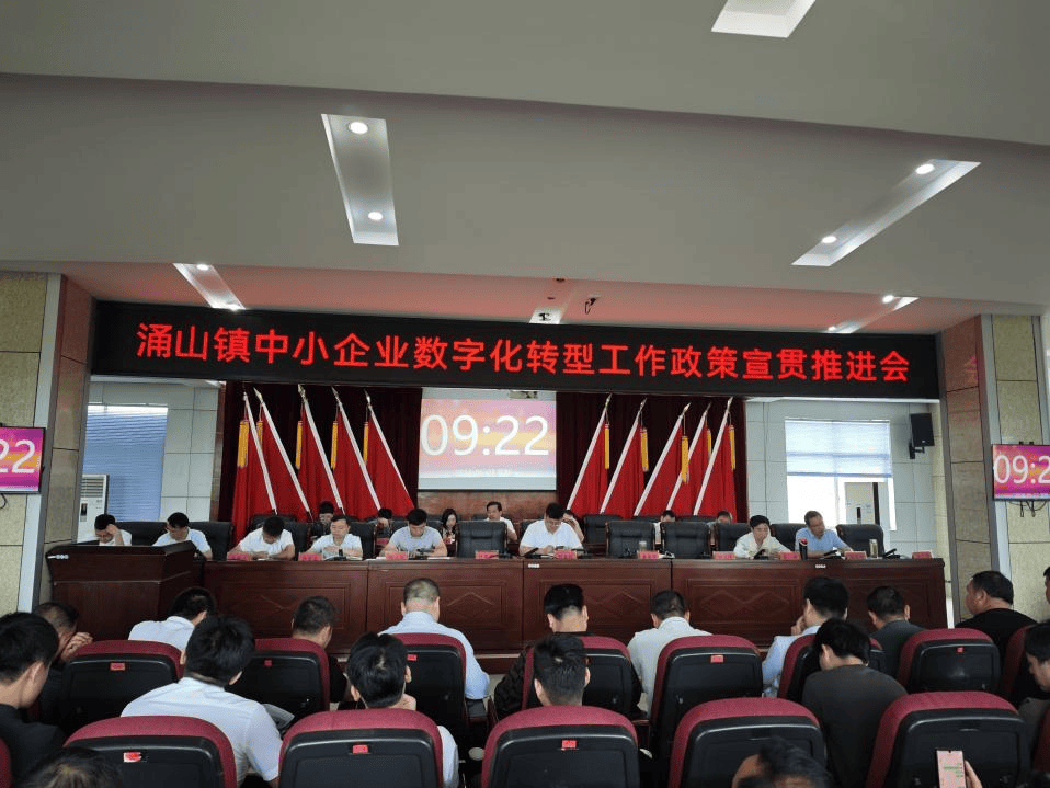 乐平市涌山镇:宣贯推进数字化转型 助力企业腾飞