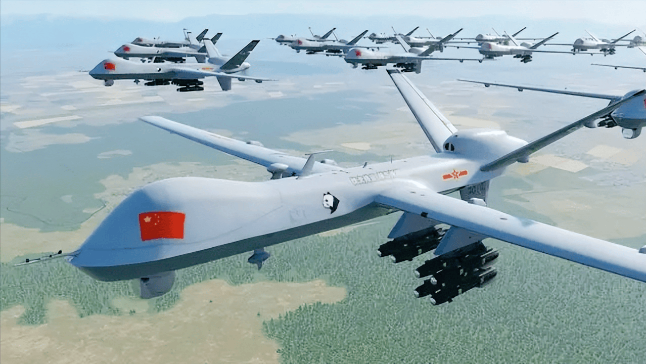 中国无人机航母图片