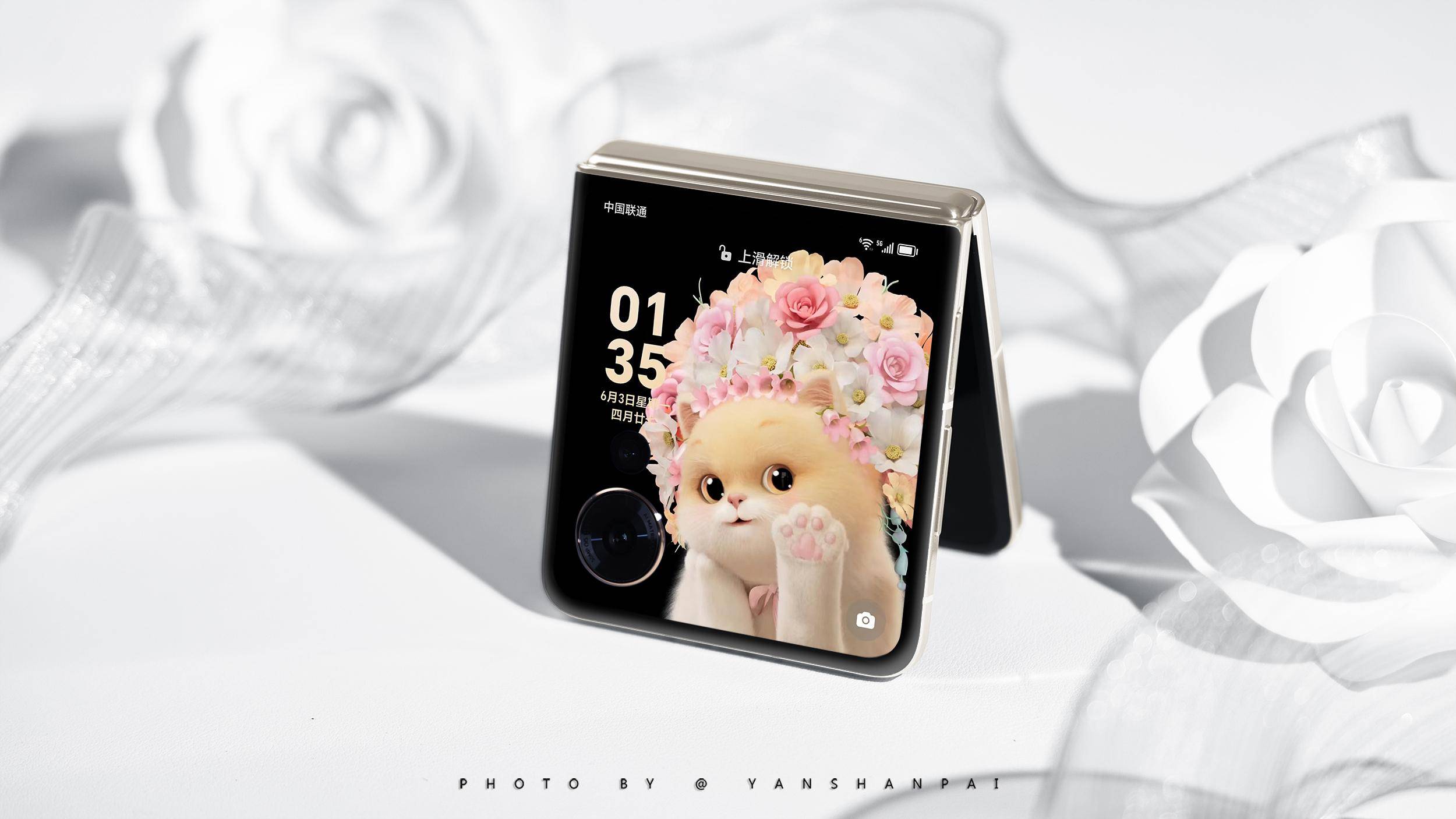 荣耀首款竖折手机,荣耀magic v flip图赏