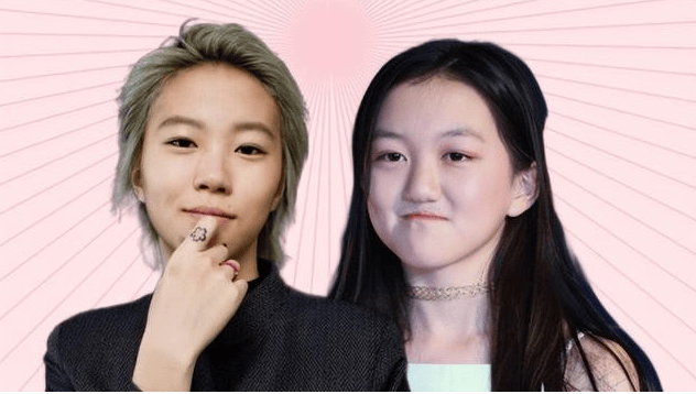 王菲点评女儿窦靖童深v造型,只说了俩字,不愧是天后王菲