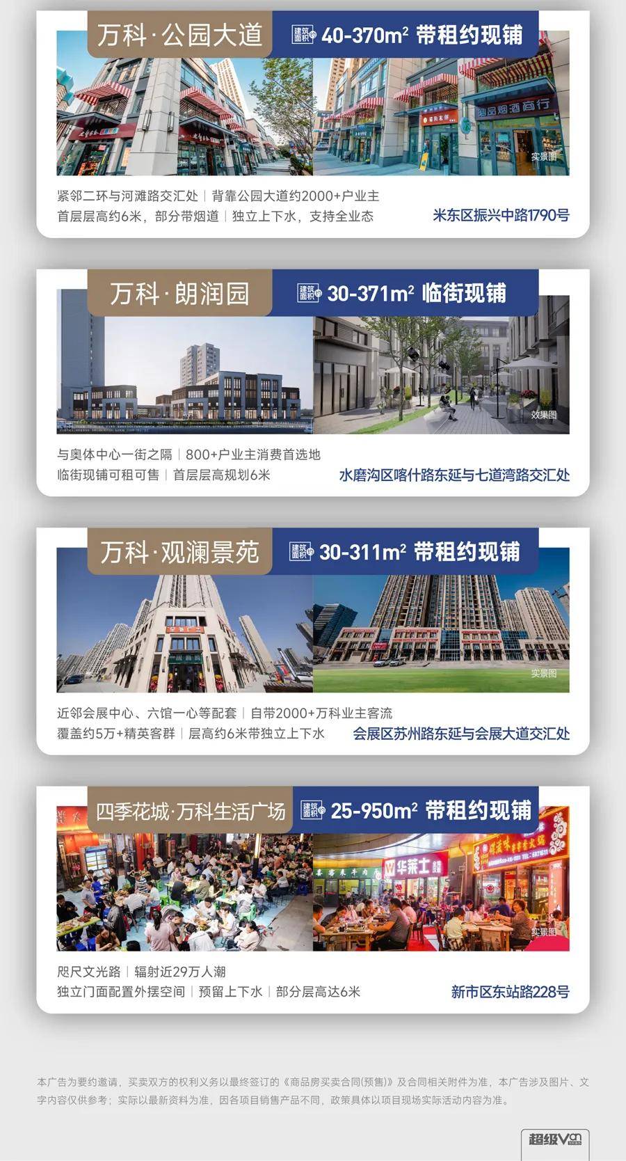 【生活美学馆】新疆万科朗润园商铺售楼处电话-地址-户型!
