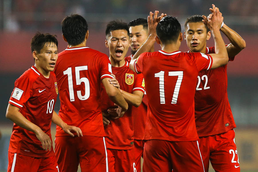 世预赛 中国vs泰国