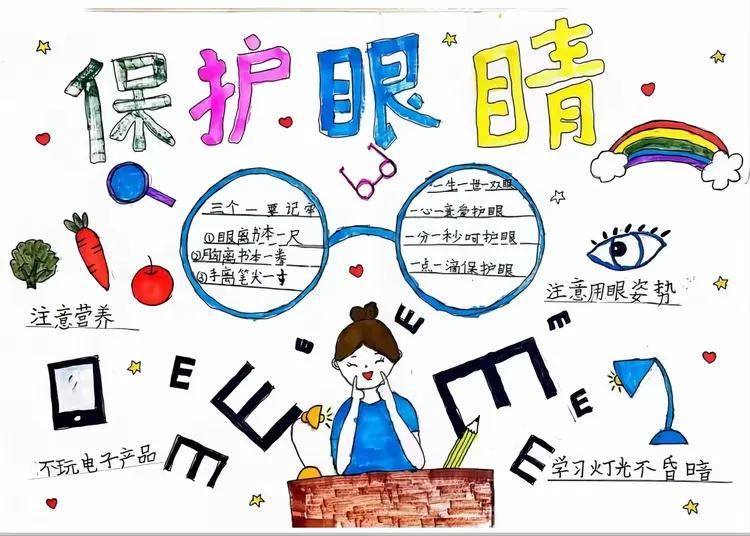 从小呵护—惠济区石桥小学爱眼护眼主题活动