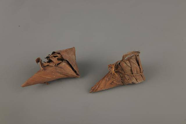 江西惊现750年前古粽,天然粽叶包裹历史之谜!