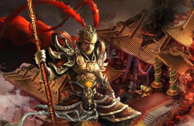 并战胜托塔天王和三太子的讨伐,迫使玉皇大帝封其为齐天大圣,并在天庭