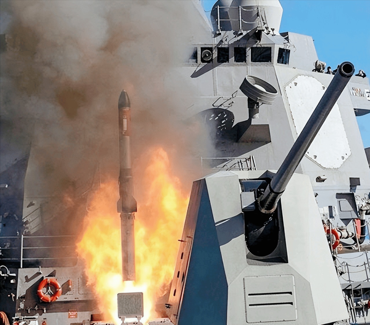 比导弹更厉害的超声波武器,真安装在中国055驱逐舰上了吗?