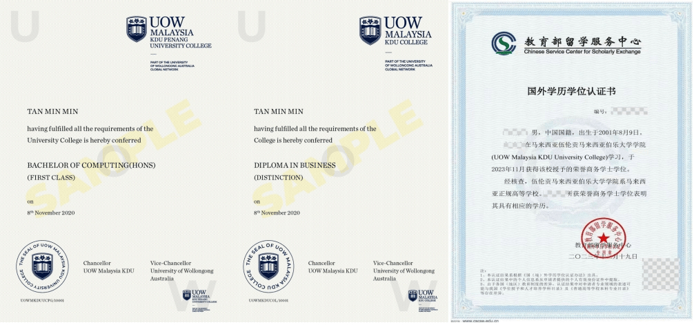 马来西亚留学推荐大学-电子科大国际本科招生-伍伦贡大学申请条件