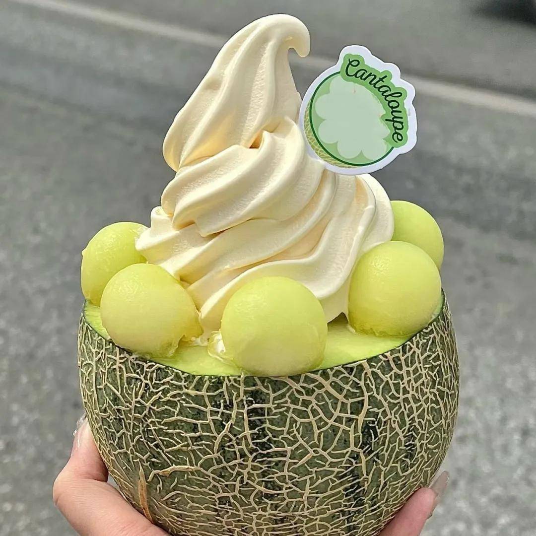 哈密瓜冰淇淋:夏日中的清新甜蜜